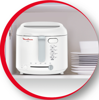 Healthy electric fryer from Moulinex - 1.8 liter capacity - 1450