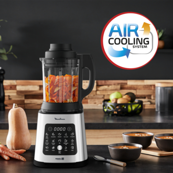 TEST of the new heating blender ''Moulinex Perfect mix Cook